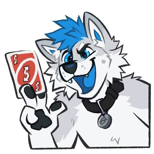 🔁 Стикер «Kiro Husky» для Telegram