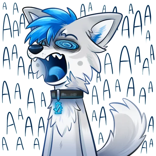 🅰️ Стикер «Kiro Husky» для Telegram
