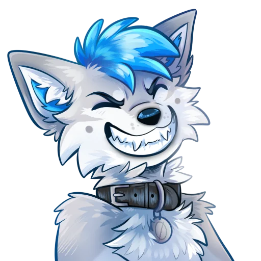 😆 Стикер «Kiro Husky» для Telegram