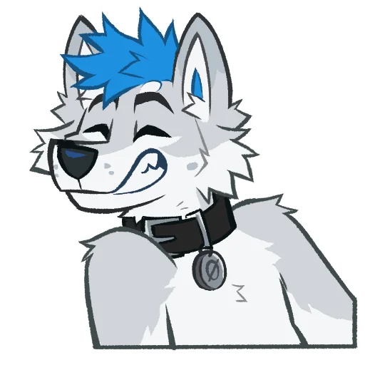 😁 Стикер «Kiro Husky» для Telegram