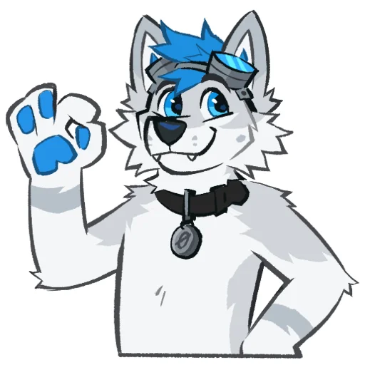 👌 Стикер «Kiro Husky» для Telegram