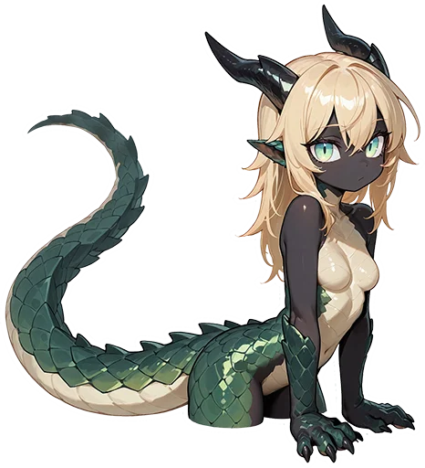 Стикерпак Kiru Dragoness для Telegram