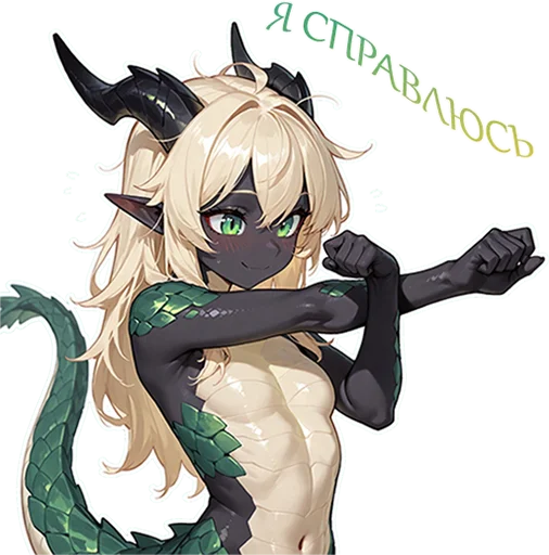 👏 Стикер «Kiru Dragoness» для Telegram
