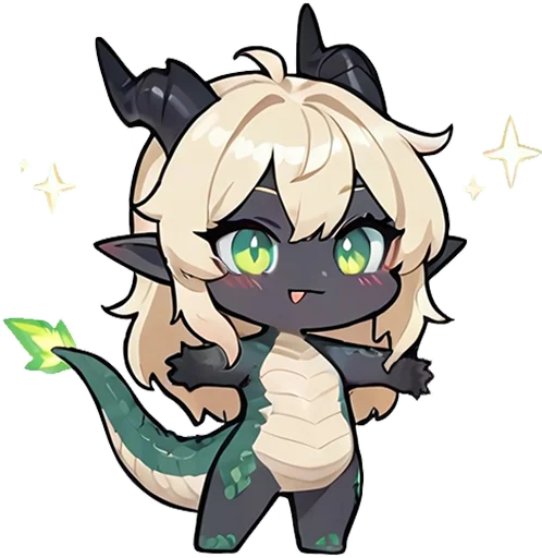 😛 Стикер «Kiru Dragoness» для Telegram