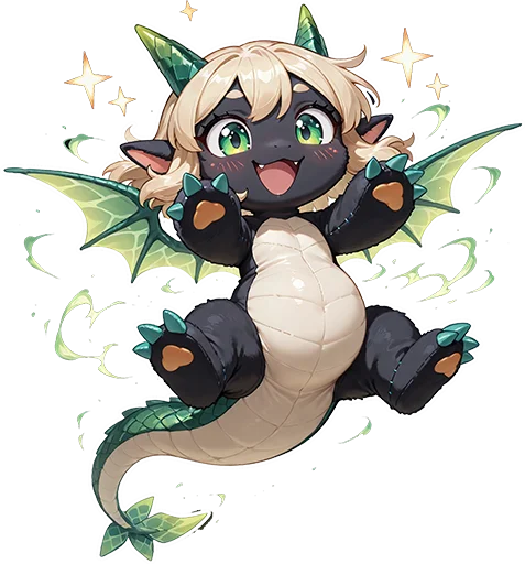 😍 Стикер «Kiru Dragoness» для Telegram