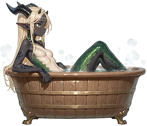 🛀 Стикер «Kiru Dragoness» для Telegram