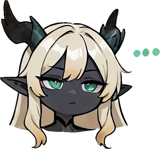 😑 Стикер «Kiru Dragoness» для Telegram