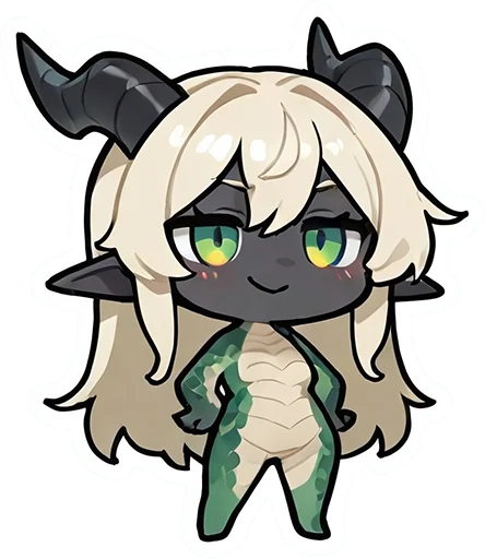 🙂 Стикер «Kiru Dragoness» для Telegram