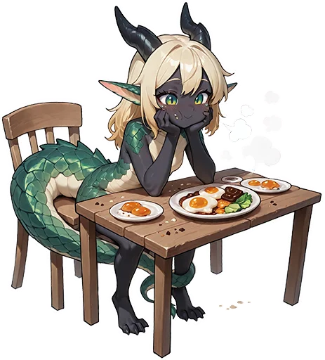 😋 Стикер «Kiru Dragoness» для Telegram
