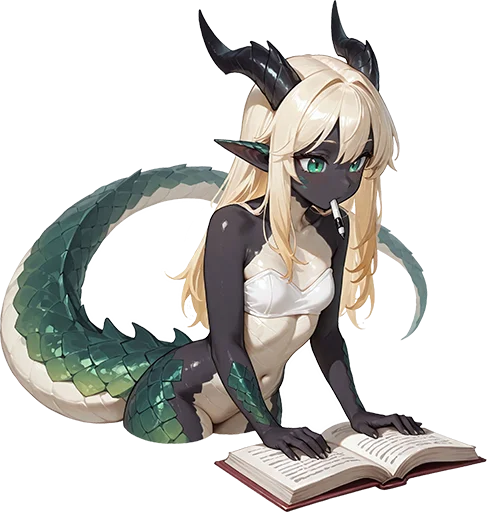 🧐 Стикер «Kiru Dragoness» для Telegram
