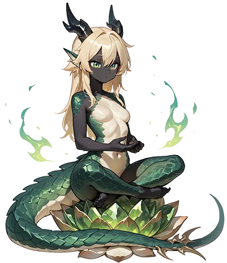 🧞‍♂ Стикер «Kiru Dragoness» для Telegram