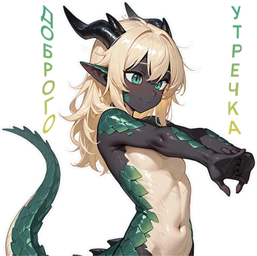 ☀ Стикер «Kiru Dragoness» для Telegram