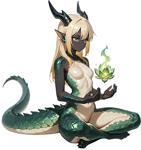 🫨 Стикер «Kiru Dragoness» для Telegram