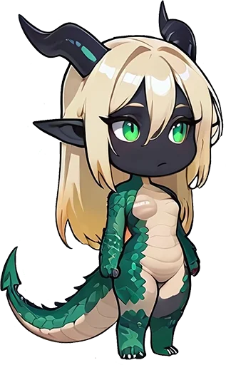 😧 Стикер «Kiru Dragoness» для Telegram