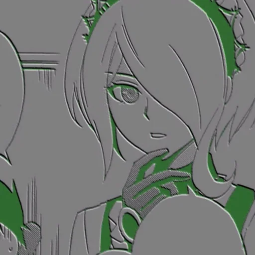👤 Стикер «Kirumi Tojo» для Telegram