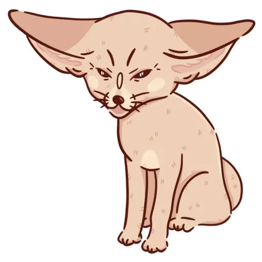 😑 Стикер «Абрикос» для Telegram