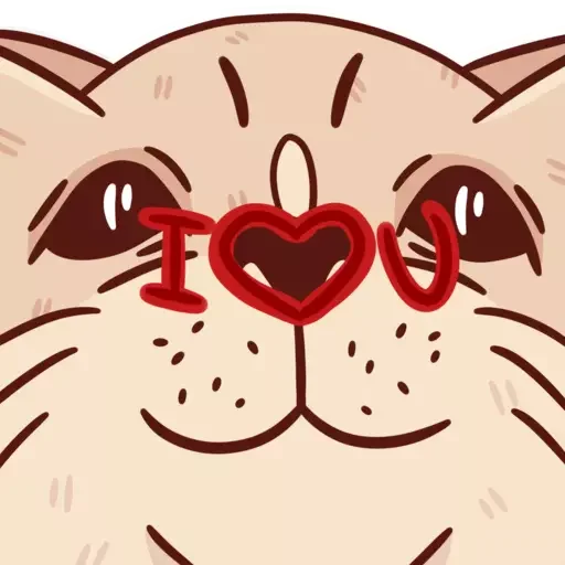 ❤️ Стикер «Абрикос» для Telegram