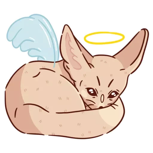 😇 Стикер «Абрикос» для Telegram