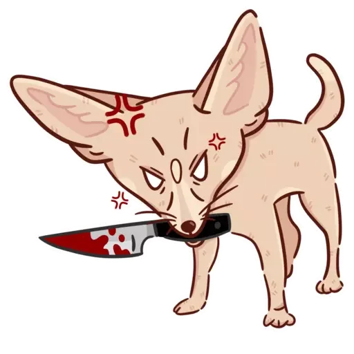 😡 Стикер «Абрикос» для Telegram