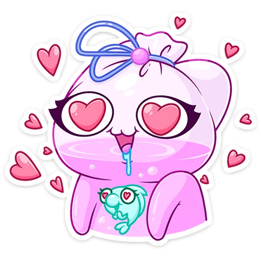 😍 Стикер «Киселька без надписей» для Telegram