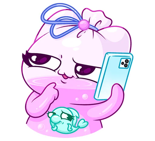 🤔 Стикер «Киселька без надписей» для Telegram