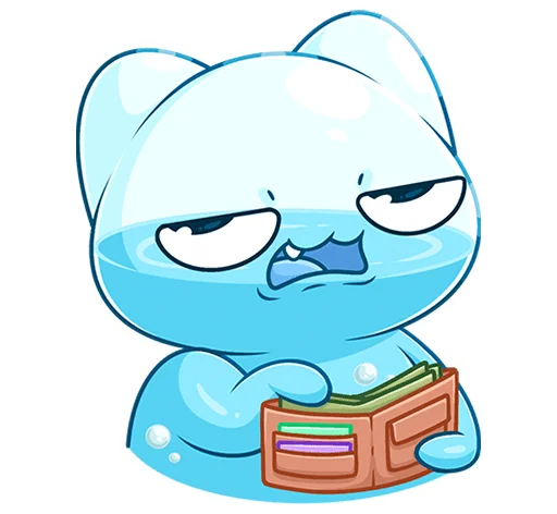 😕 Стикер «Киселька без надписей» для Telegram