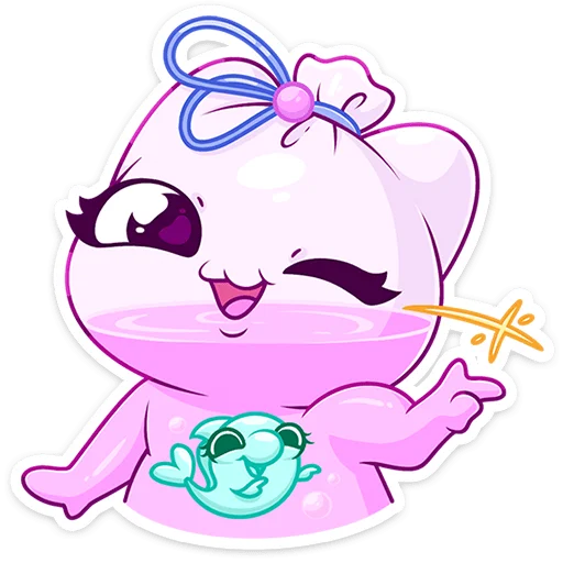 😉 Стикер «Киселька без надписей» для Telegram