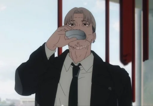 🍶 Стикер «Kishibe Chainsaw Man» для Telegram