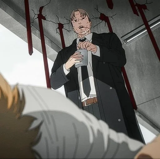 🧃 Стикер «Kishibe Chainsaw Man» для Telegram