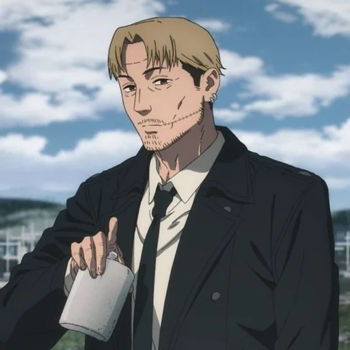 👆 Стикер «Kishibe Chainsaw Man» для Telegram
