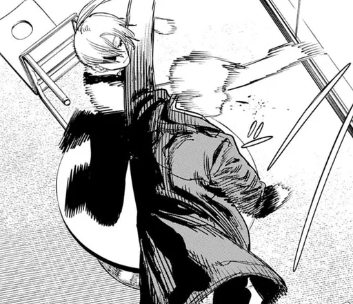 🥹 Стикер «Kishibe Chainsaw Man» для Telegram