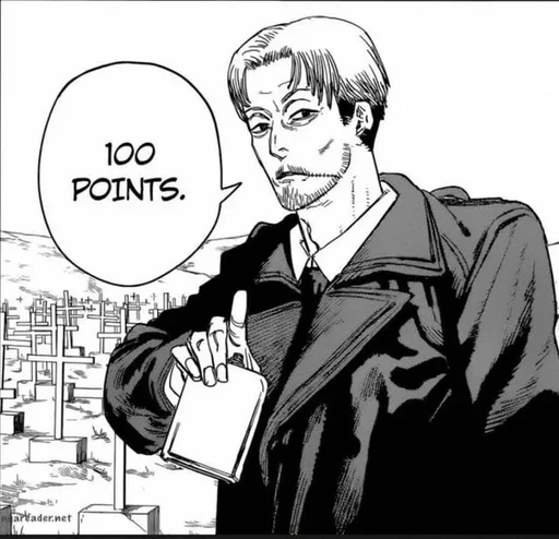 👍 Стикер «Kishibe Chainsaw Man» для Telegram