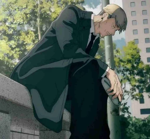 🤔 Стикер «Kishibe Chainsaw Man» для Telegram