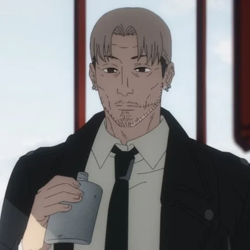 🍶 Стикер «Kishibe Chainsaw Man» для Telegram