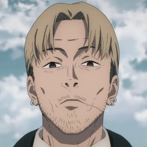 Стикерпак Kishibe Chainsaw Man для Telegram