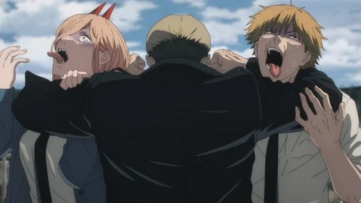 💀 Стикер «Kishibe Chainsaw Man» для Telegram