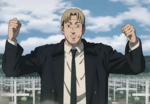 😠 Стикер «Kishibe Chainsaw Man» для Telegram