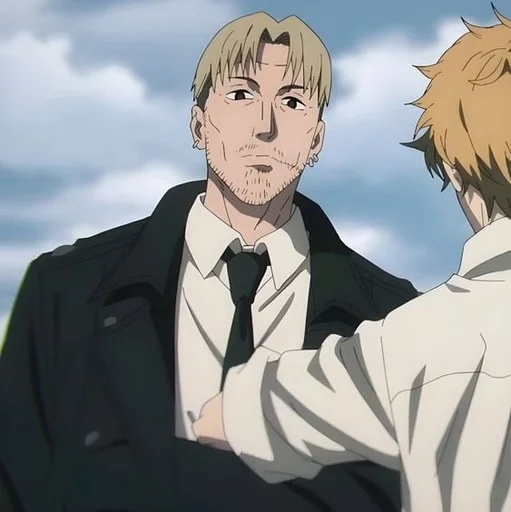 😐 Стикер «Kishibe Chainsaw Man» для Telegram