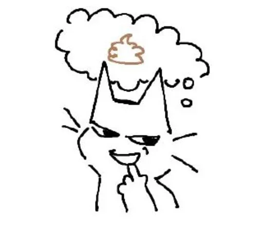 💩 Стикер «Керокерокерохара» для Telegram