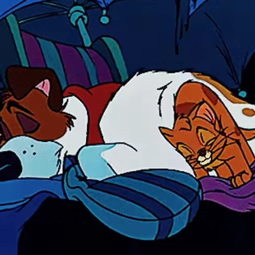 😴 Стикер «kis-kis-meow» для Telegram