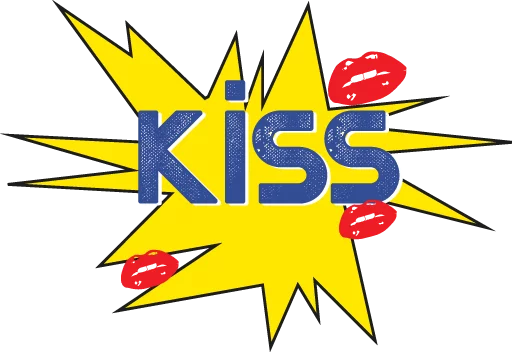 Стикерпак kiss_pack для Telegram