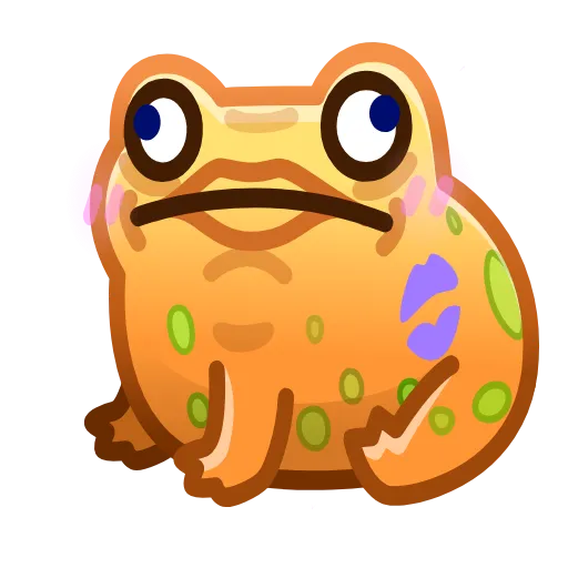 💎 Стикер «Kissed Frog» для Telegram