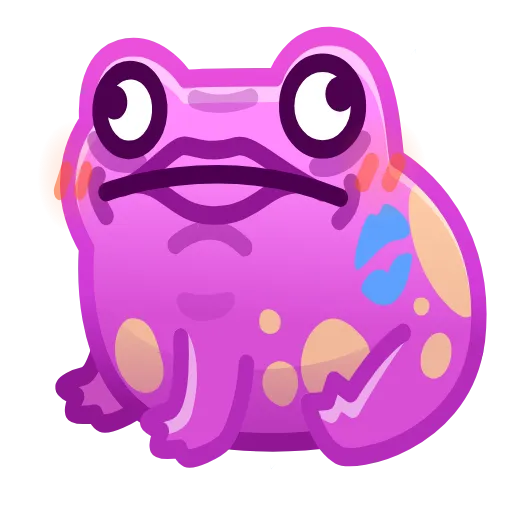 💎 Стикер «Kissed Frog» для Telegram