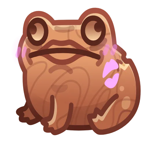 💎 Стикер «Kissed Frog» для Telegram