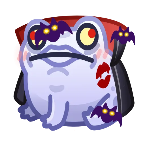 💎 Стикер «Kissed Frog» для Telegram