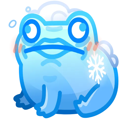 💎 Стикер «Kissed Frog» для Telegram