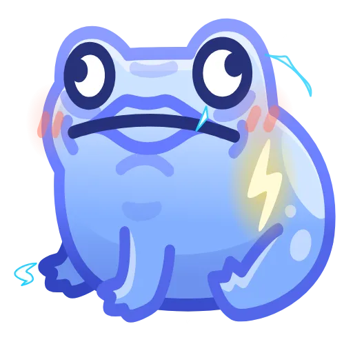 💎 Стикер «Kissed Frog» для Telegram