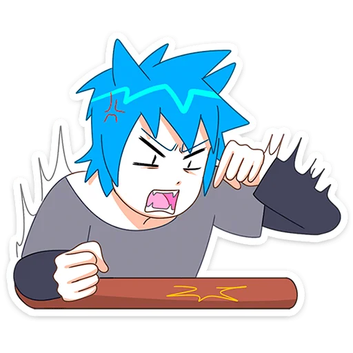 😫 Стикер «Кисселёк» для Telegram