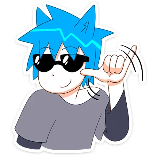 😎 Стикер «Кисселёк» для Telegram