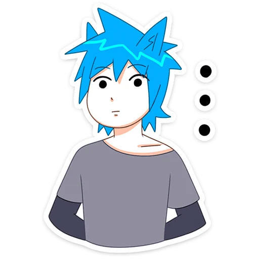🫥 Стикер «Кисселёк» для Telegram